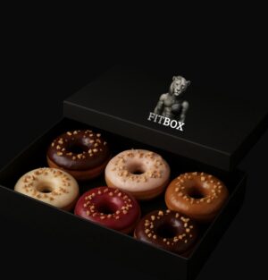Box 6 donuts