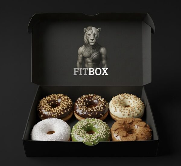 Box 6 donuts