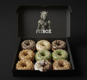 Box 9 donuts