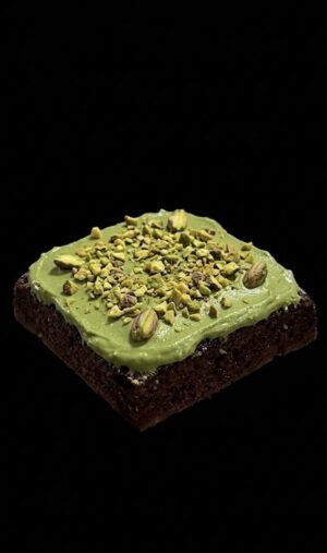 Brownie matcha pistache