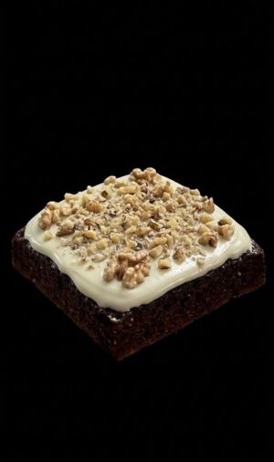 Brownie chocolat blanc