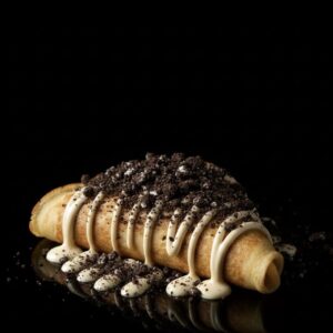 Crêpe Oreo chocolat blanc vanille