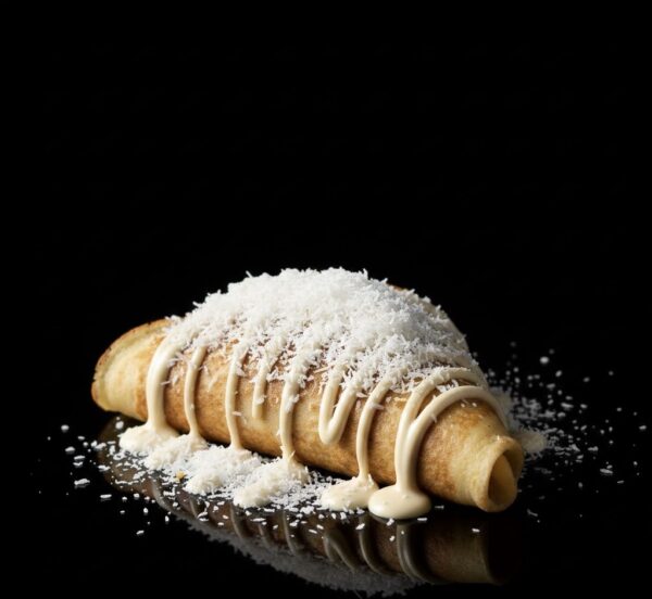 Crêpe chocolat blanc coco vanille